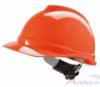 MSA V-GARD 500 casque orange en ABS /Fas-Trac III